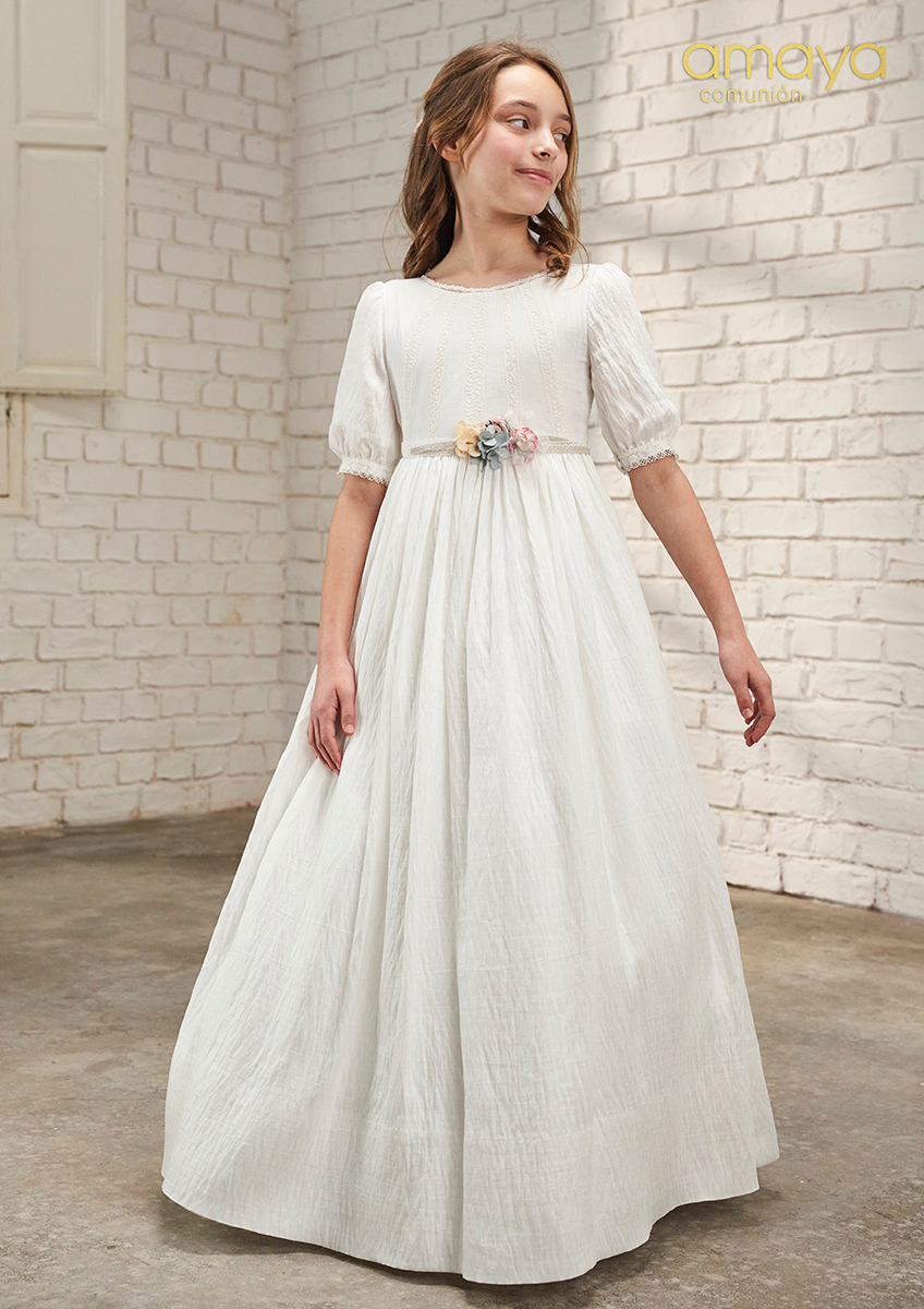 VESTIDO DE COMUNIÓN 2026 AMAYA 637014MD