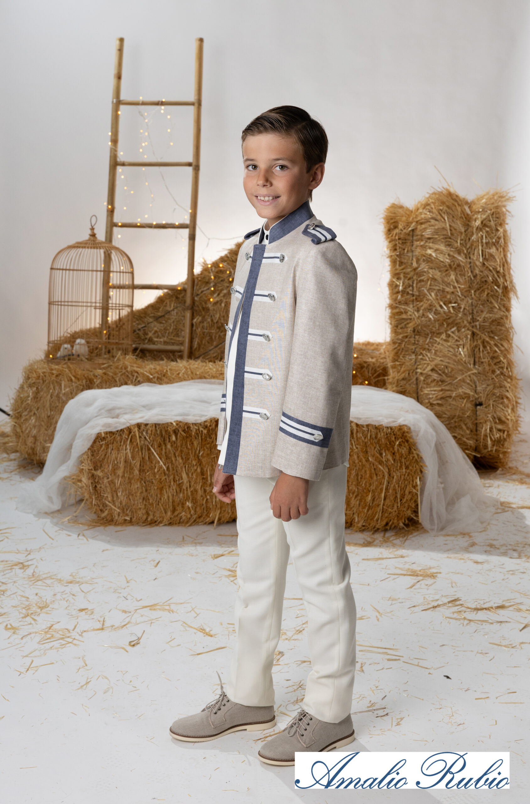 TRAJE DE COMUNION NIÑO 2026 AMALIO RUBIO 2121