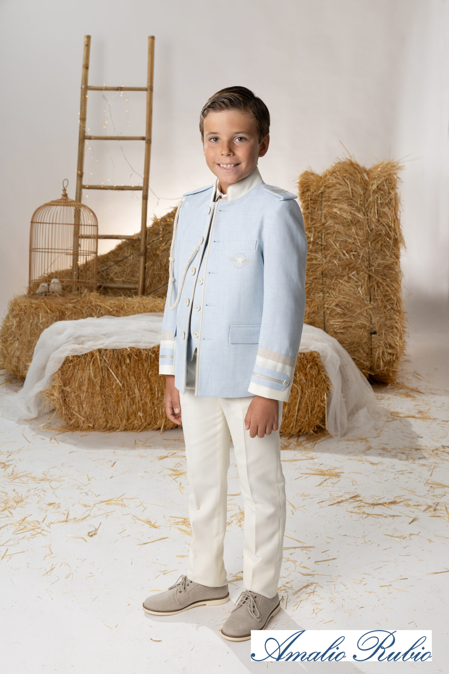 TRAJE DE COMUNION 2026 AMALIO RUBIO 2128C